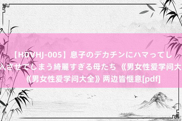 【HDVHJ-005】息子のデカチンにハマってしまい毎日のように挿入させてしまう綺麗すぎる母たち 《男女性爱学问大全》两边皆惬意[pdf]